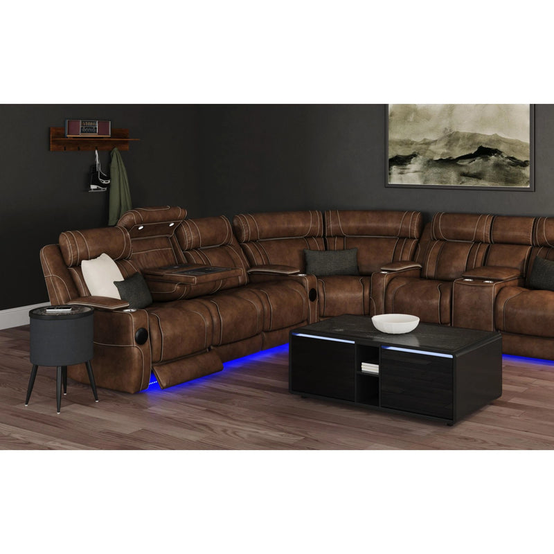 Halo Smart Occasional Table Set in Black