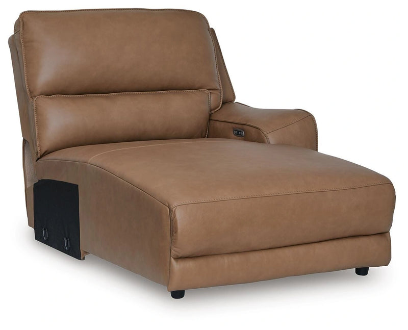 Silverbrooke Reclining Sectional with Chaise and Storage Console