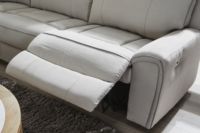 Grafton Pike Reclining Sectional with Storage Console