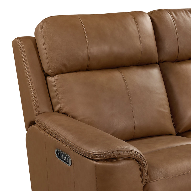 Mustang P3 Loveseat with Console in Aline