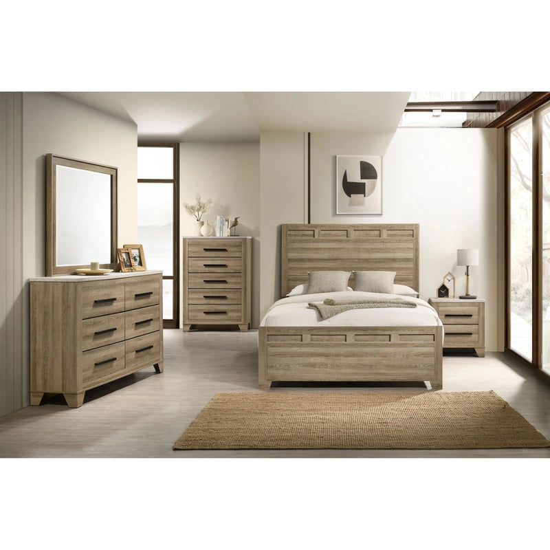 Caro Mirror in Natural