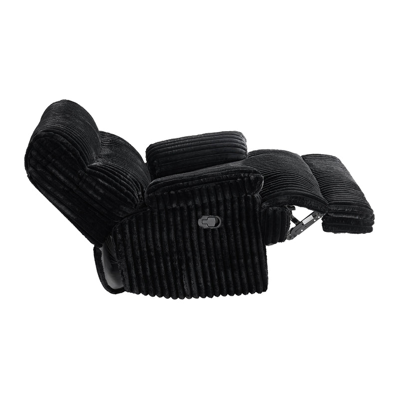 Admiral Recliner in Masis Black