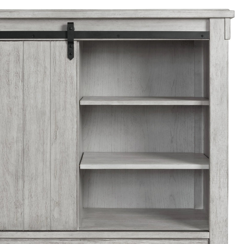 Scott Platform Storage Bedroom Set White Finish