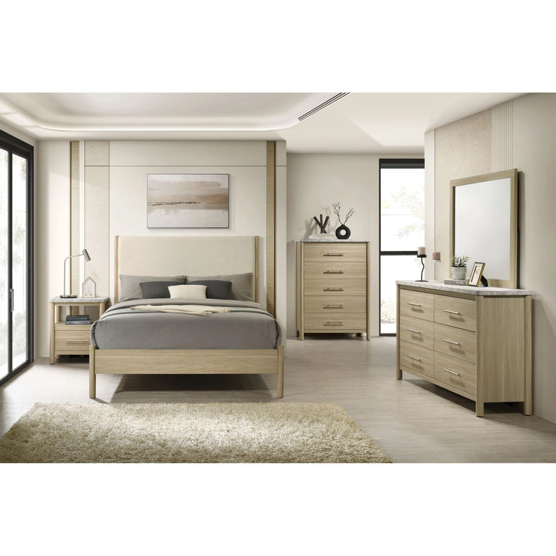 Jonas Bed in Natural