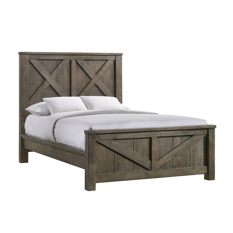 Maverick Panel Bedroom Set in Antique Grey