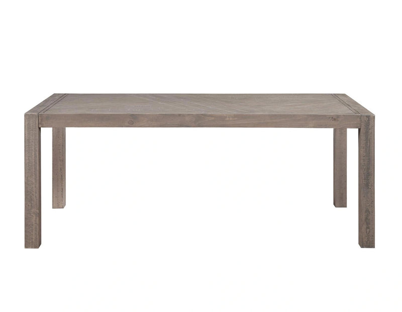 Steve Silver Auckland Reclaimed Wood Bench in Weathered Grey