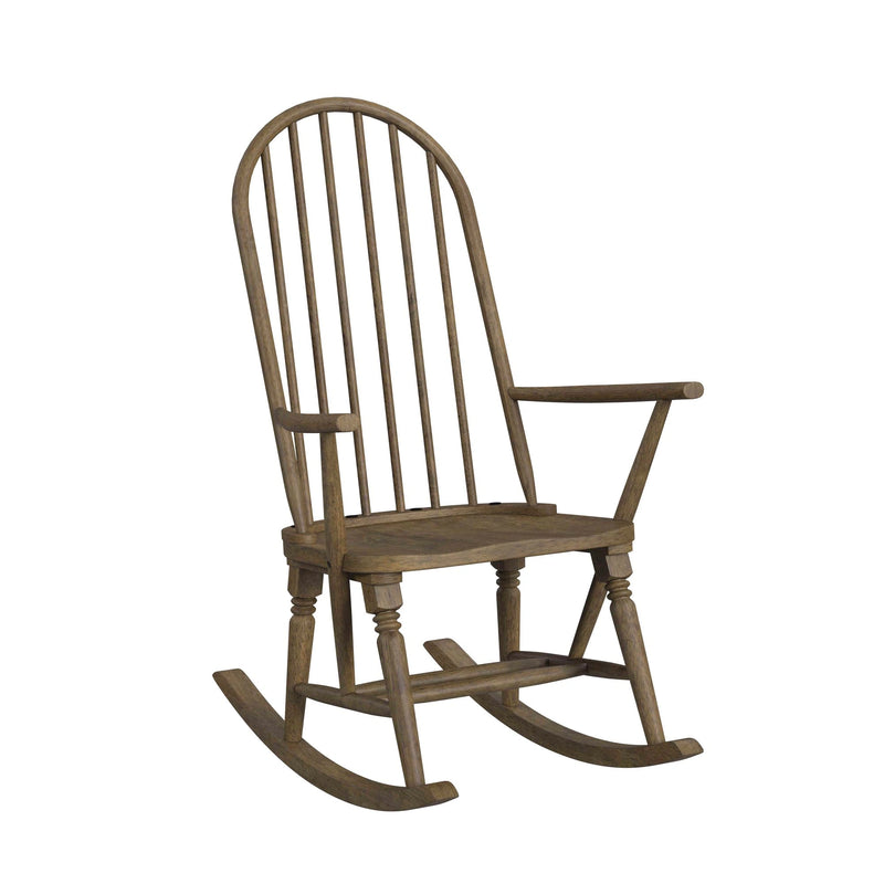 Heritage & Home Rocking Chair in Oak Brown