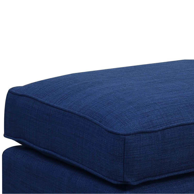 Erica 497 Ottoman W/Chrome Nail (ISTA 3)