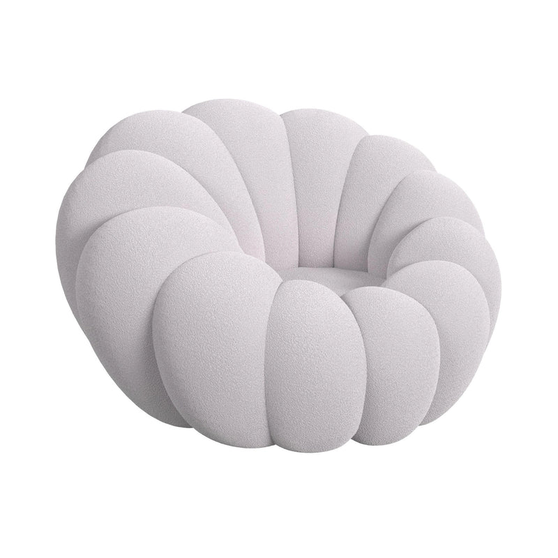Bubble Swivel Chair and Ottoman
