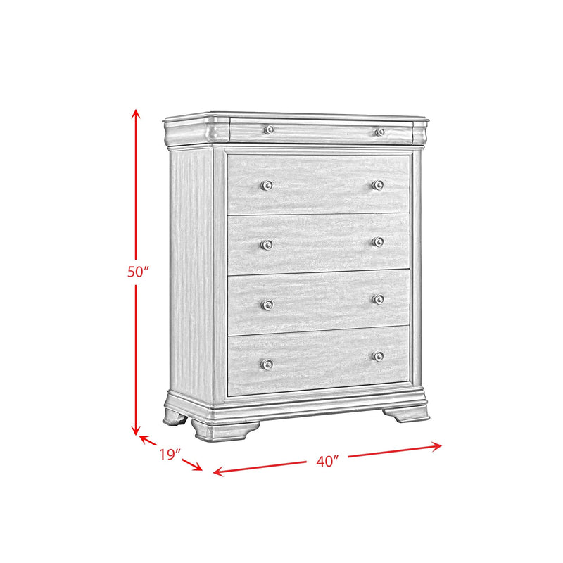 Phillipe Bedroom Set in Cherry