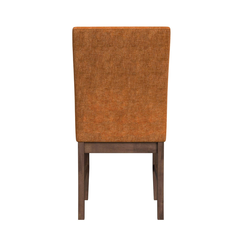 Santa Barbara Dining Side Chair with Fabric in Walnut (2 Per Carton)