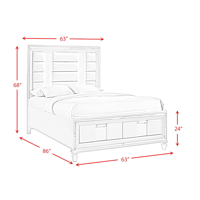 Twenty Nine Bed White