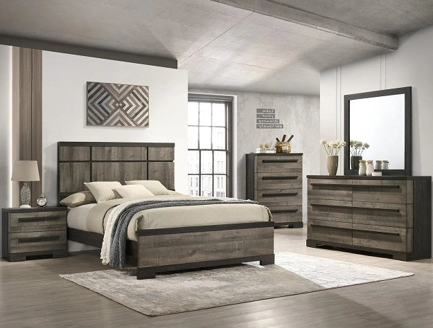 Crown Mark Furniture Remington 4 Drawer Chest in Brown image