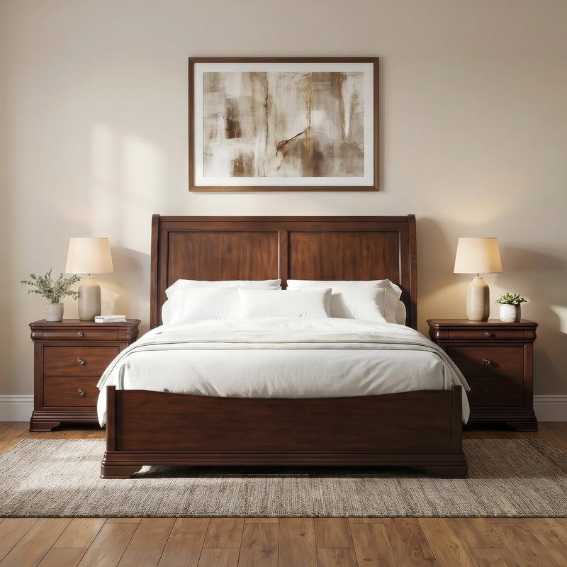 Phillipe Bedroom Set in Cherry
