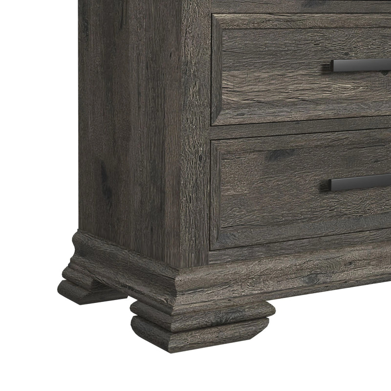 Park Ridge Panel Bedroom Set in Charcoal