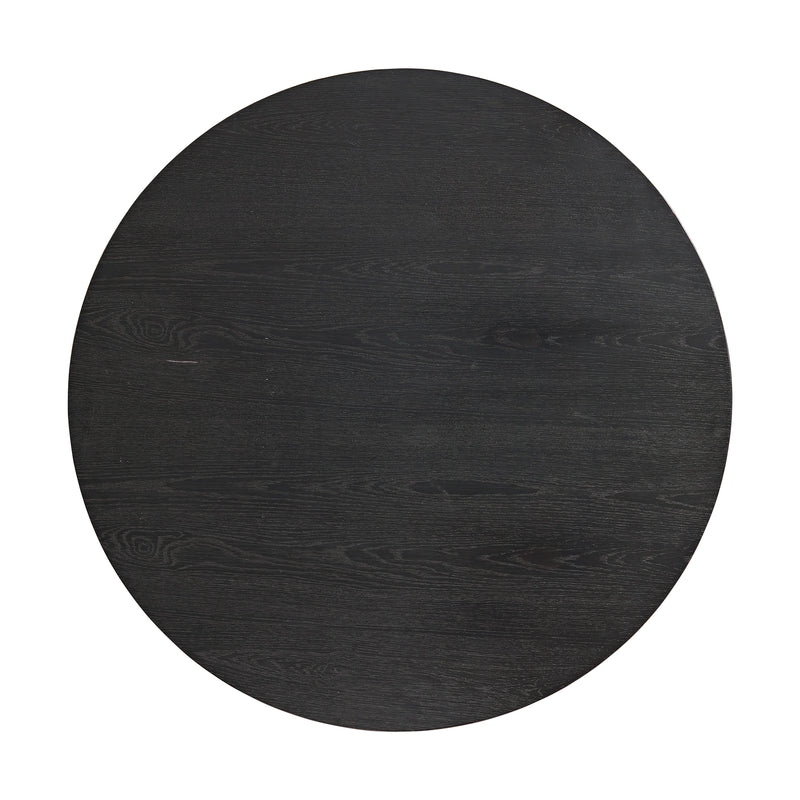 Portland Round Coffee Table in Black
