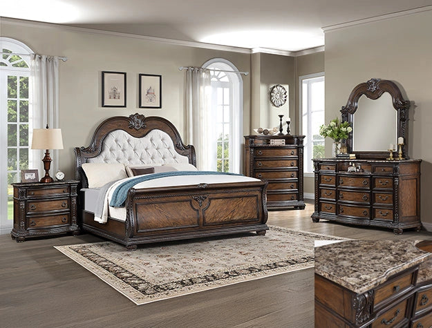 Stanley Night Stand-Coffee Brown