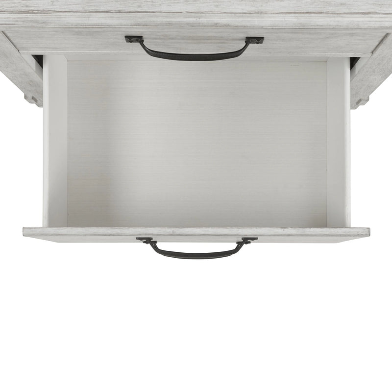 Scott Nightstand W/USB White Finish