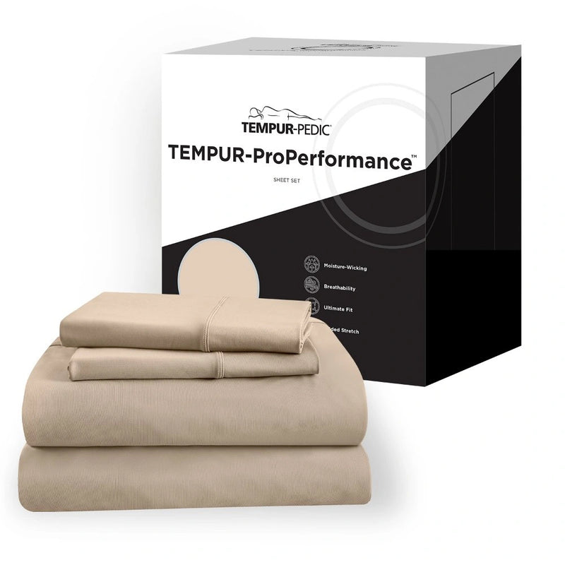 Tempur-Pedic ProPerformance Sheet Set- Sandstone