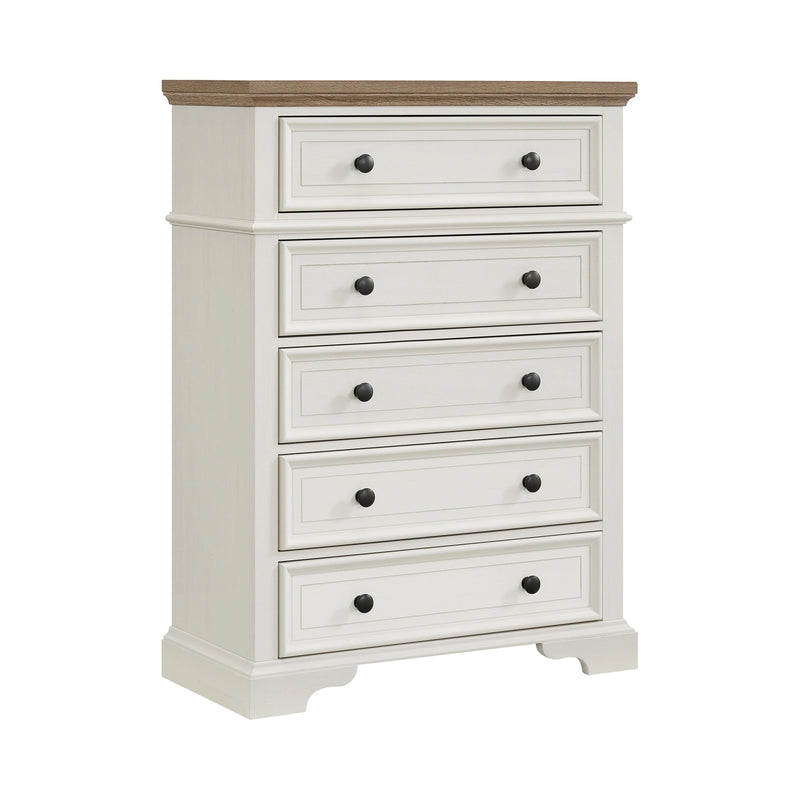 Eastwood Youth UPH Bedroom Set in Off-White