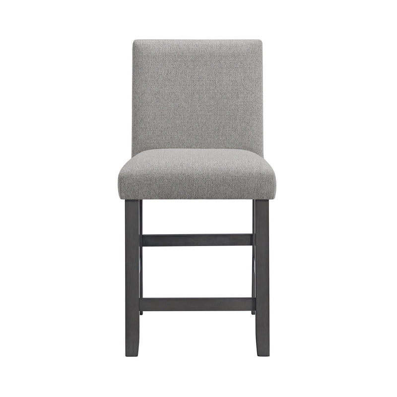 Seneca Counter Side Chair with Grey Fabric (2 Per Carton)