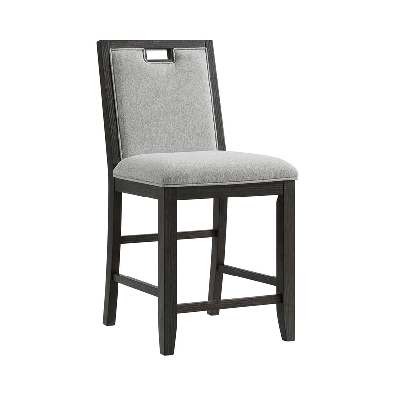 Elodie Counter Height Dining Set in Charcoal