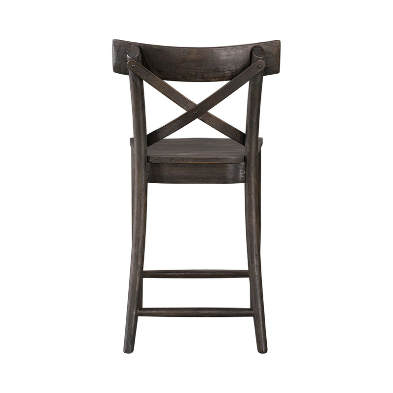 (D210-22C) Coronado- 24'' Counter Stool- Chocolate