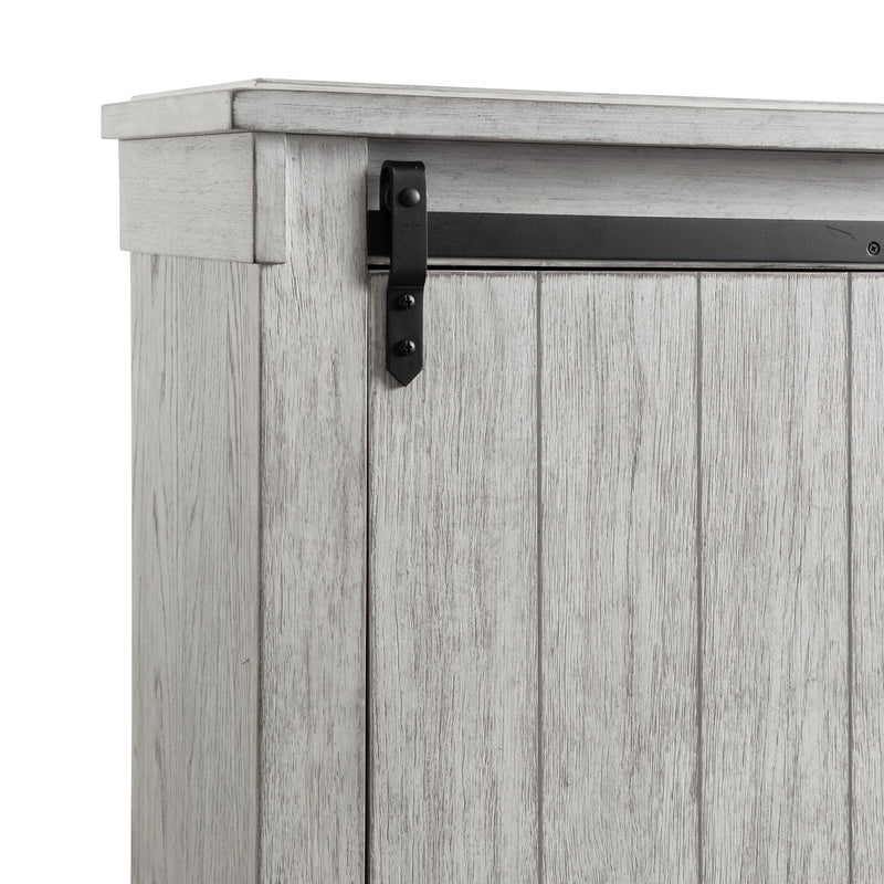 Scott Storage Bed White Finish