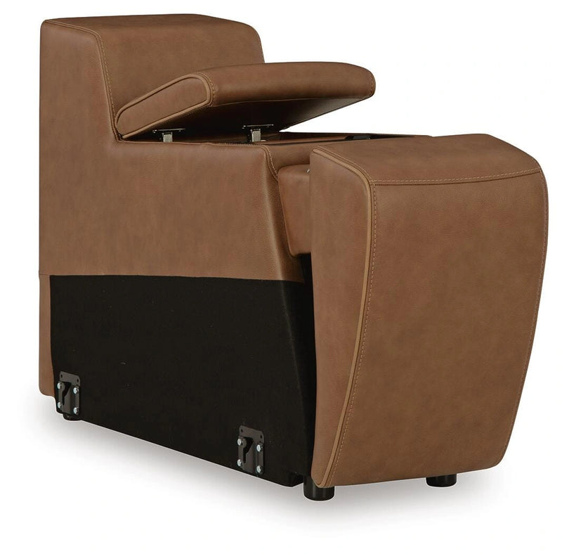 Rally-Up Power Reclining Sectional Loveseat with Console