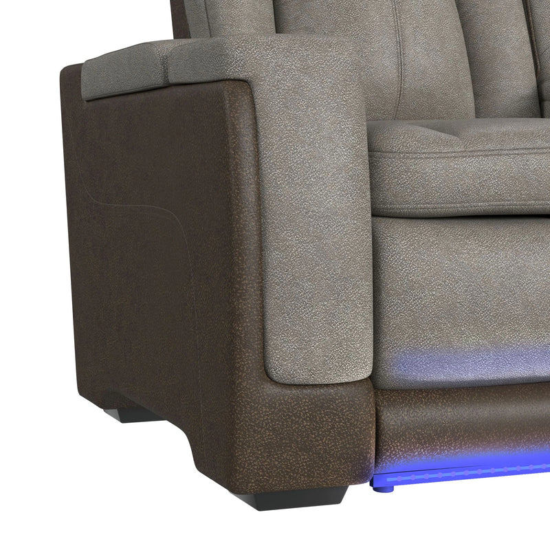 Lantana Power Motion Sofa with Power Headrest, Led, DDT, Reading Light and PWS