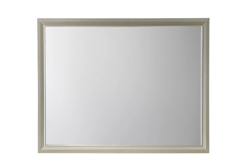 Crown Mark Lyssa Mirror in Embossed Crocodile Pattern image