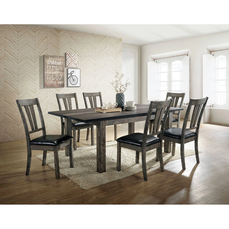 Nathan Fan Back Chair W/Pu Seat (2 Per Pack)