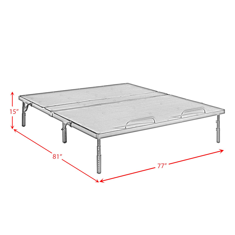 Z Base Air Adjustable Bed with Head Incline