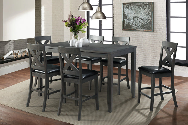 Alex 60" 7PC Dining Set
