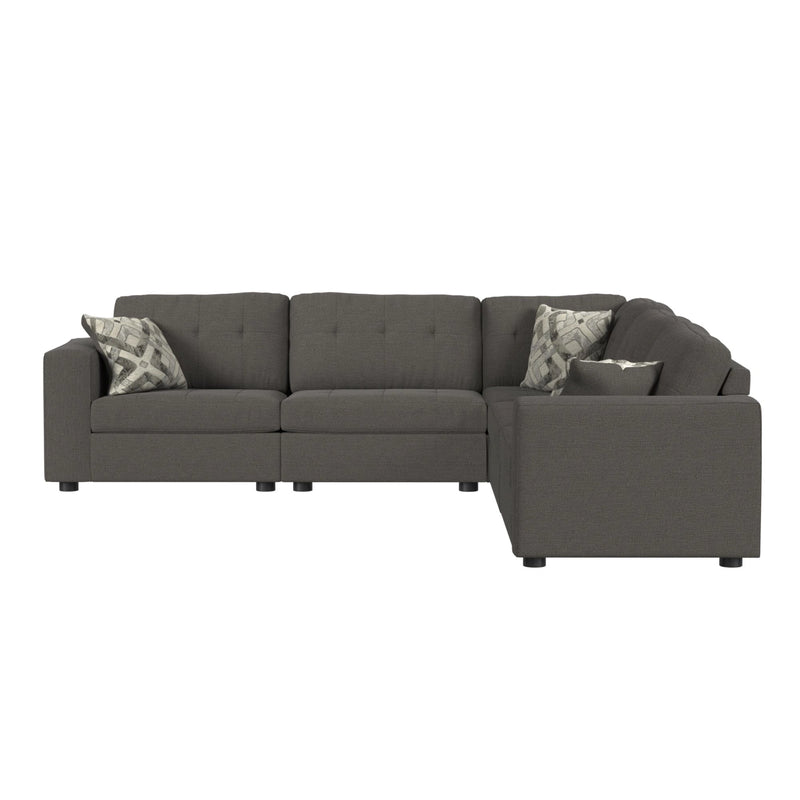 Options One Chair in Palmer Plus Ash with 1 Pillow 20"