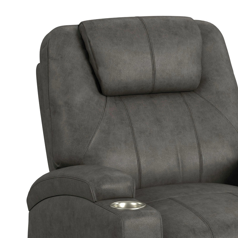 Kenmore P1 Lift Chair with Heat Massage in Simba DK Grey