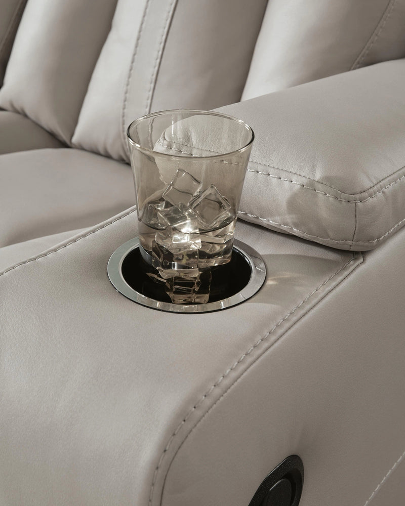 Next Move Glider Reclining Loveseat with Console