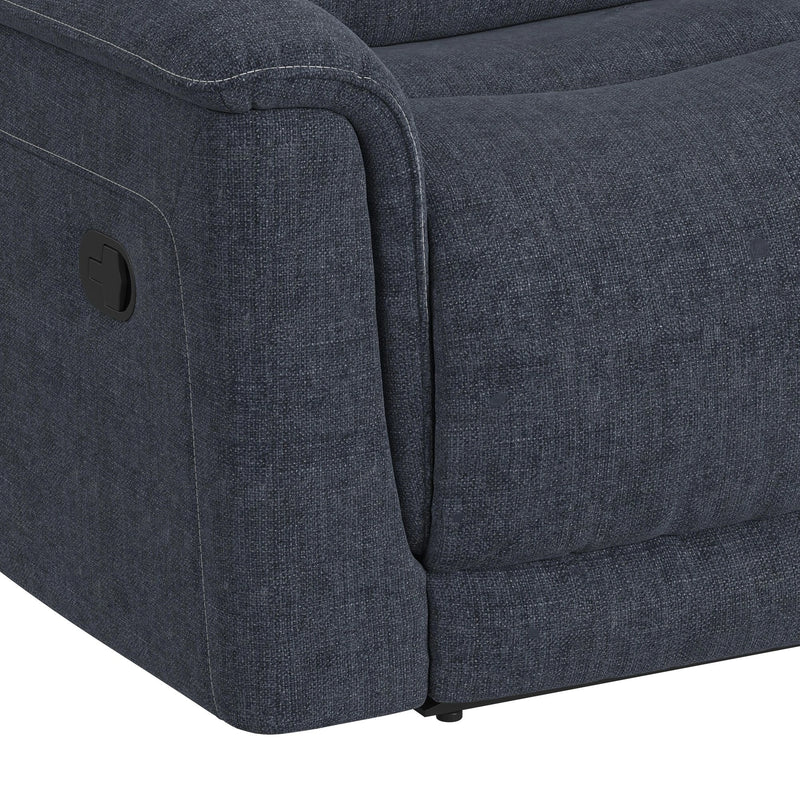 Striker Sofa in Bristol Cobalt