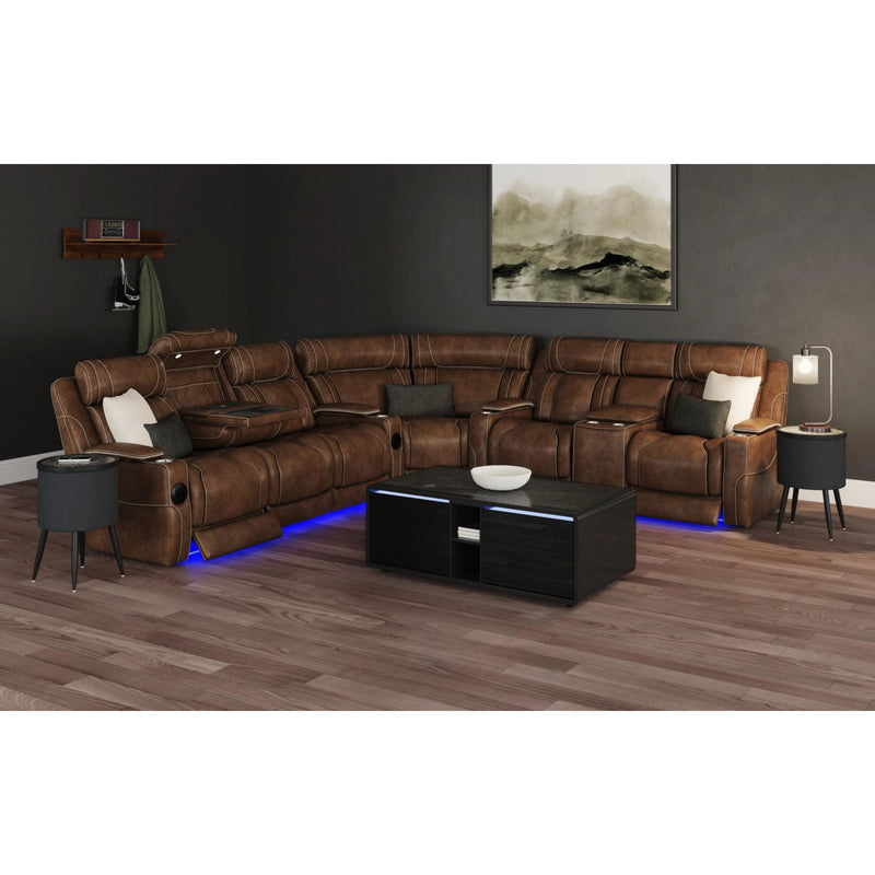 Halo Smart Occasional Table Set in Black