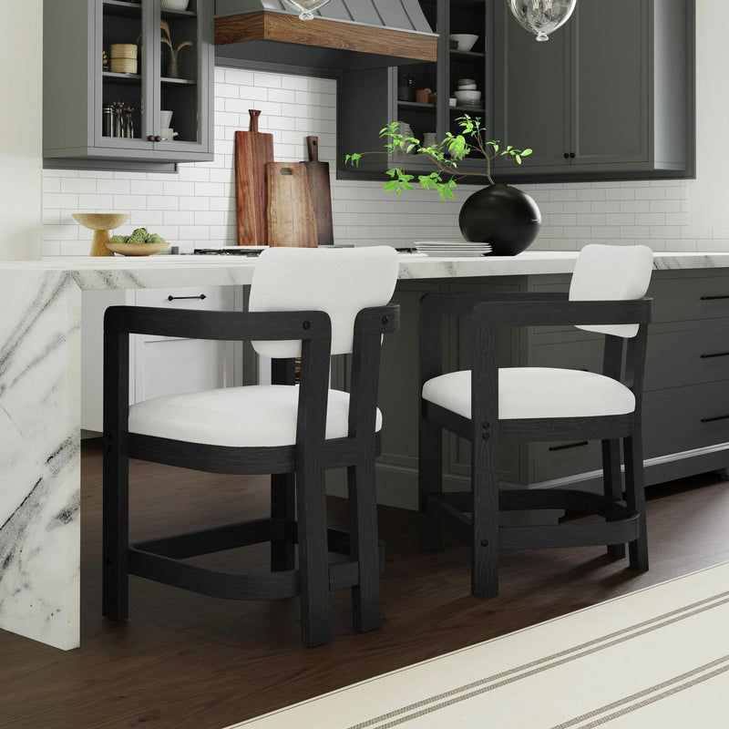 Portland Bar Stool in Black