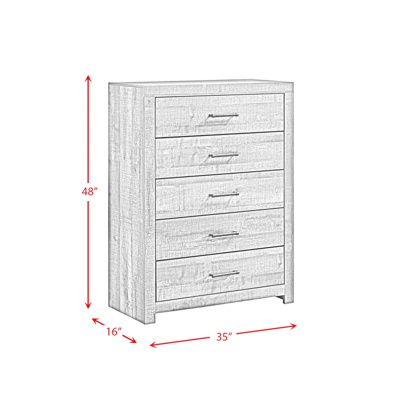 Bailey Panel Bedroom Set with Bluetooth