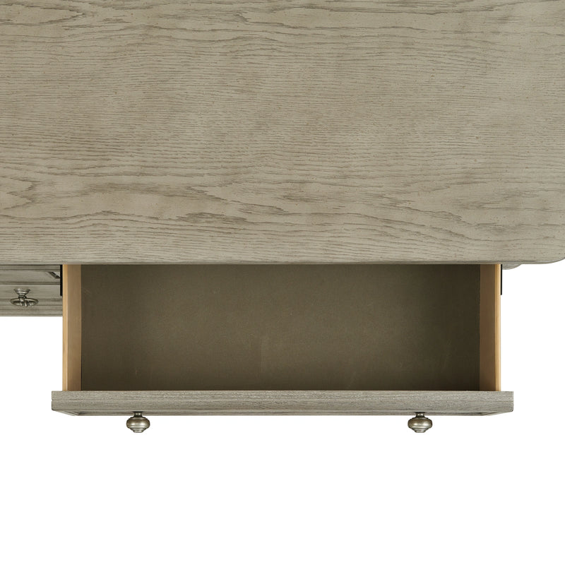 Whit-Ash Panel Bedroom Set in Light Grey