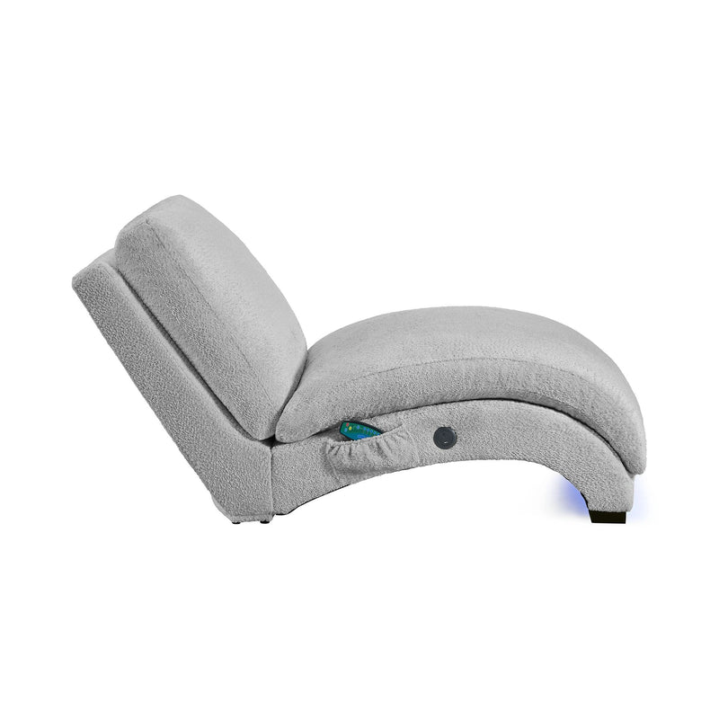Nori Chaise with Heat Massage, USBC, LED