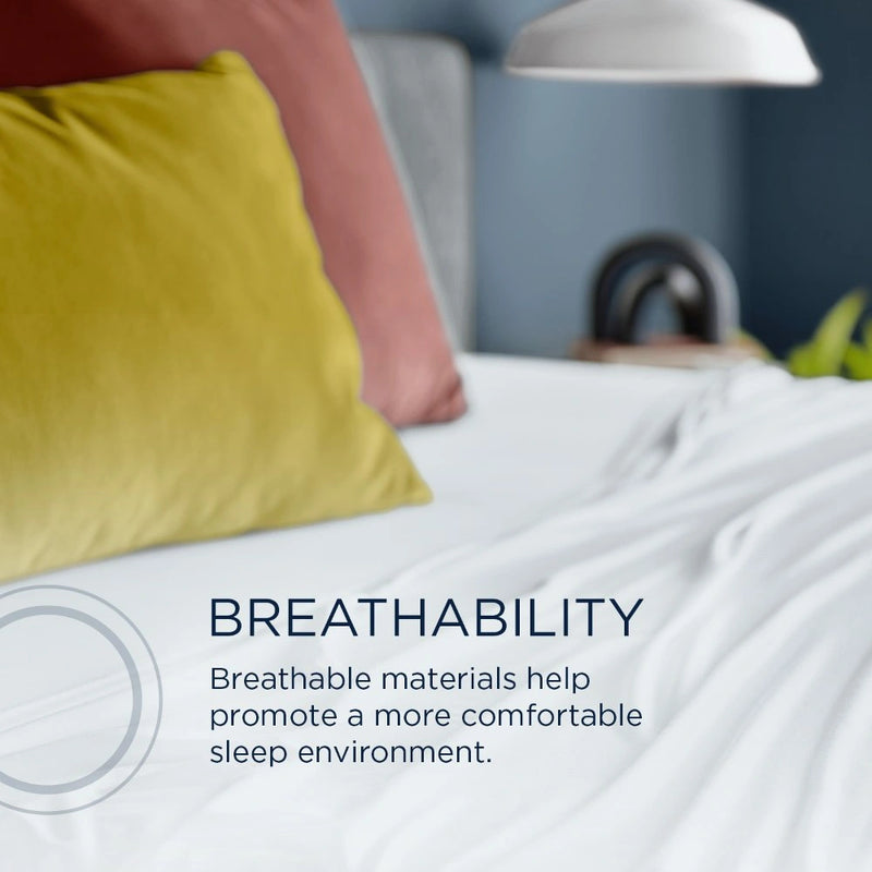 Tempur-Pedic Breeze Pillowcase Set - White