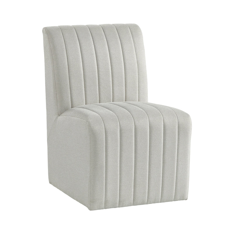 Jemma Upholstered Side Chair in Beige Linen (2 Per Carton)