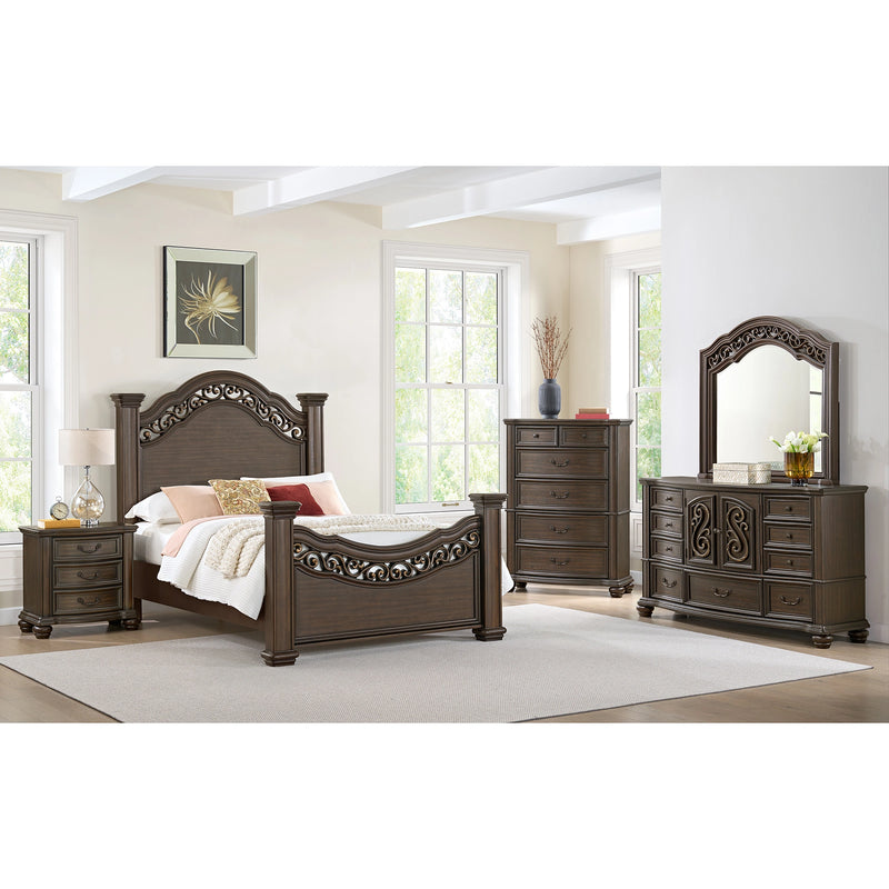 Brunswick Panel Bedroom Set in Mahogany