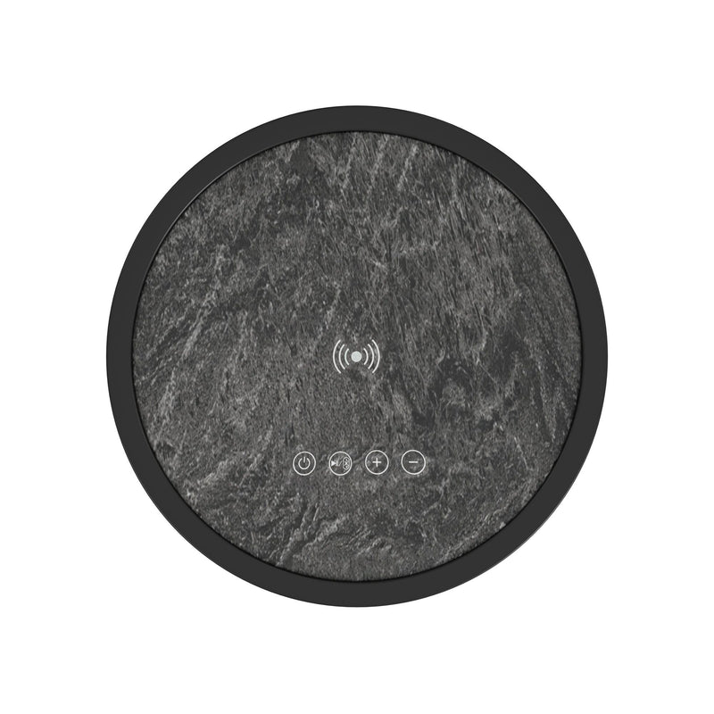 Halo Smart End Table in Black