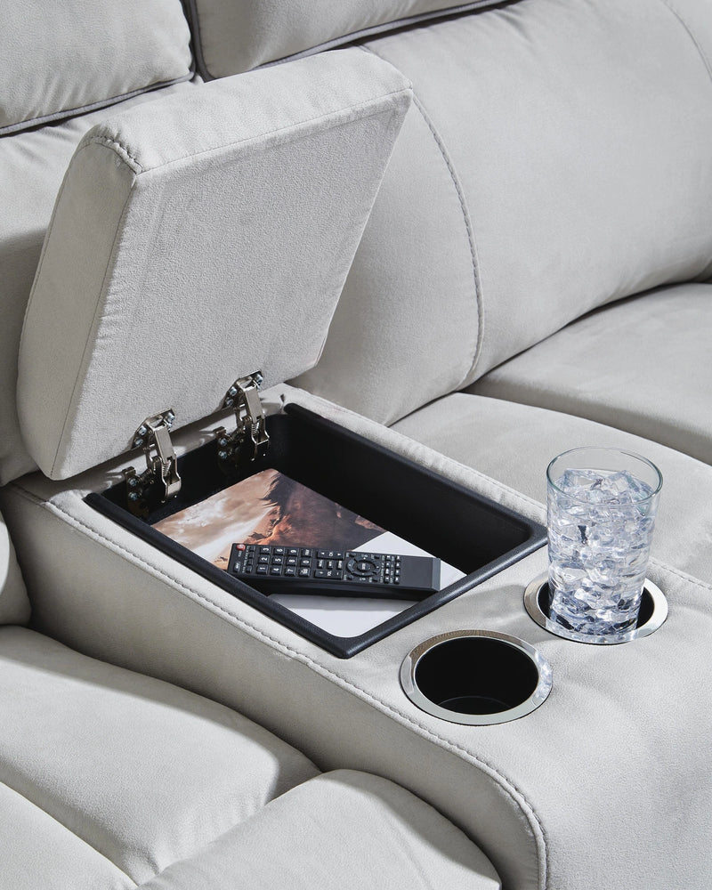 Grafton Pike Reclining Sectional with Storage Console