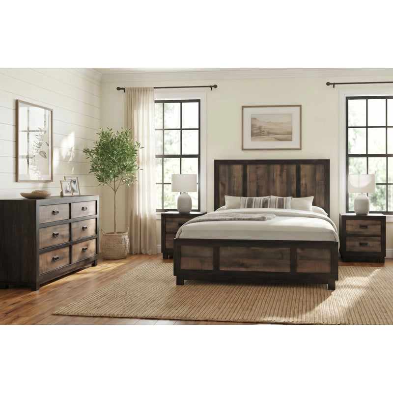 Harlington Bedroom Set with 2 Nightstands
