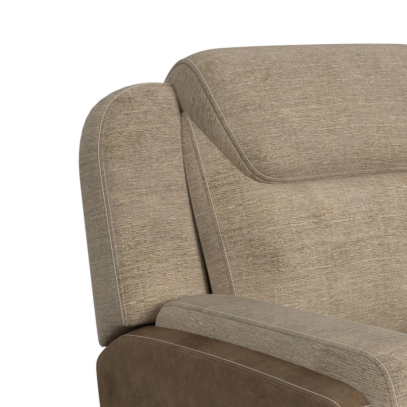 Hornet 3PC Sectional Set with Console and 2 Recliners